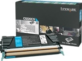 Lexmark C522 Cyan genuine toner   3000 pages  