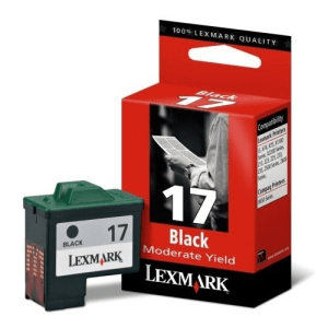 Lexmark 17 Black genuine ink   205 pages  