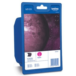 Brother LC1220M Magenta genuine ink *sold out*.  300 pages  