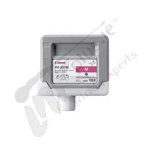 Canon PFI-301M Magenta genuine ink      