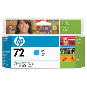 HP 72XL Cyan genuine ink      