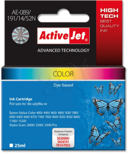 ActiveJet AE-089/ 191/ 14/ 52N 3-Colour generic ink      