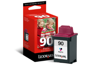 Lexmark 90 3-colour photo genuine ink *end of life*  450 pages  