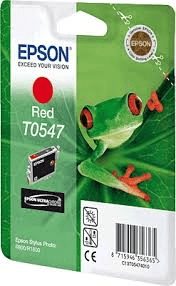 Epson T0547 Red genuine ink Frog  400 pages  