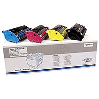 Konica Minolta 1710524-001 Black, cyan, magenta & yellow genuine toner 4-pack   4 x 6000 pages  