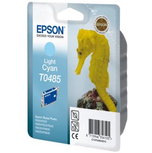 Epson T0485 Light cyan genuine ink Seahorse  430 pages  