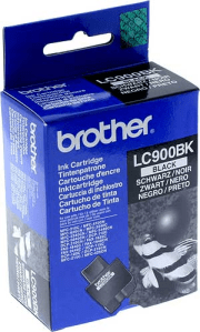 Brother LC900Bk Black genuine ink End of life.  500 pages  
