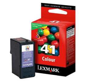 Lexmark 41 Colour genuine ink   210 pages  