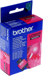 Brother LC900M Magenta genuine ink End of life.  400 pages  