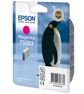 Epson T5593 Magenta genuine ink Penguin     