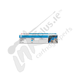 HP 126A Cyan genuine toner   1000 pages  