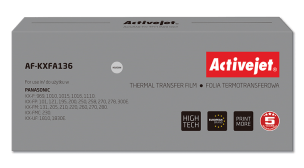 ActiveJet APA-KXFA136X Black Fabric Ribbons, Dot Matrix Ribbons and Thermal Rolls  generic 2 x 330 pages 2.0 Rolls