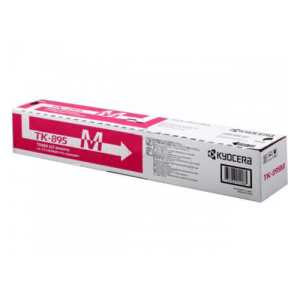 Kyocera Mita TK-895M Magenta genuine toner   6000 pages  