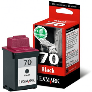 Lexmark 70 Black genuine ink   600 pages  