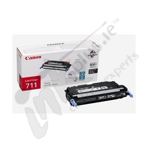 Canon 711 Bk Black genuine toner   6000 pages  