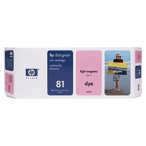 HP 81 Light magenta genuine ink      