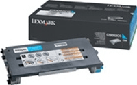 Lexmark C500 Cyan genuine toner   1500 pages  