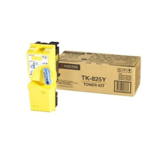 Kyocera Mita TK-825Y Yellow genuine toner   7000 pages  