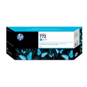 HP 772 Cyan genuine ink      