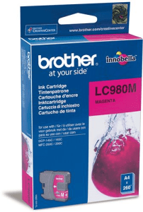 Brother LC980M Magenta genuine ink   260 pages  
