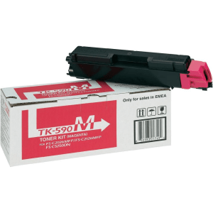 Kyocera Mita TK-590M Magenta genuine toner   5000 pages  