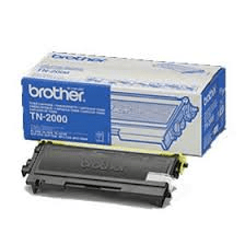 Brother TN2000 Black  toner 2500 pages genuine 
