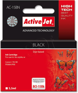 ActiveJet ACi-15 Black x 2 generic 2 inks     