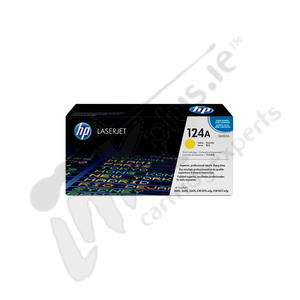 HP 124A Yellow genuine toner   2000 pages  