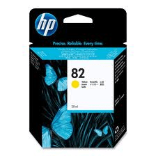 HP 82 Yellow genuine ink *end of life*     