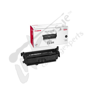 Canon 723H Bk Black genuine toner   10000 pages  