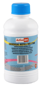 ActiveJet URB-250C Cyan generic Inkjet Cartridges and Ink Tanks      