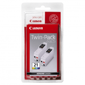 Canon BCI-21 Color 3-colour x 2 genuine 2 inks     