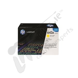 HP 643A Yellow genuine toner   10000 pages  