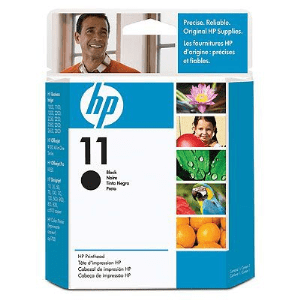 HP 11 Black genuine printhead   16000 pages 