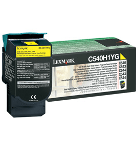 Lexmark C540 Yellow genuine toner   2000 pages  