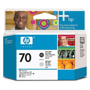 HP 70 Photo black & Light grey genuine printhead     