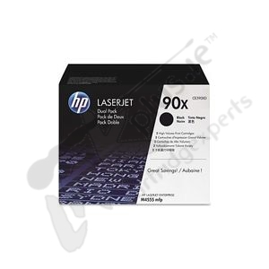 90XD toner dual pack  HP genuine  Black 2 x 24000 pages 