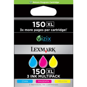 Lexmark 150XL Lexmark 150XCMY genuine 3 pack   3 x 700 pages 