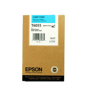 Epson T6055 Light cyan genuine ink      