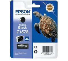 Epson T1578 Matte black genuine ink Turtle     