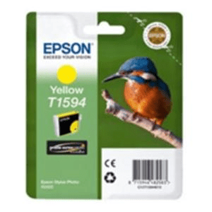 Epson T1594 Yellow genuine ink Kingfisher     