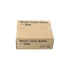 Ricoh Type 206  Toner Case genuine waste toner 12000BK; 3000CMY pages 