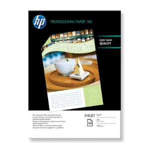 HP Matt Matt 180 gsm A4 100 sheets Q6592A 