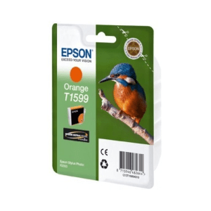 Epson T1599 Orange genuine ink Kingfisher     