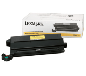 Lexmark C910/C912;X912 Yellow genuine toner   14000 pages  