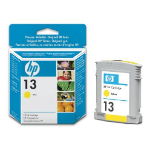 HP 13 Yellow genuine ink   1000 pages  