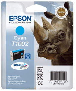 Epson T1002 Cyan genuine ink Rhino     