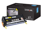 Lexmark X560 Yellow genuine toner   10000 pages  