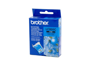 Brother LC800C Cyan genuine ink End of life.  400 pages  