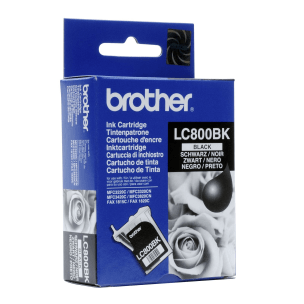 Brother LC800Bk Black genuine ink End of life.  500 pages  